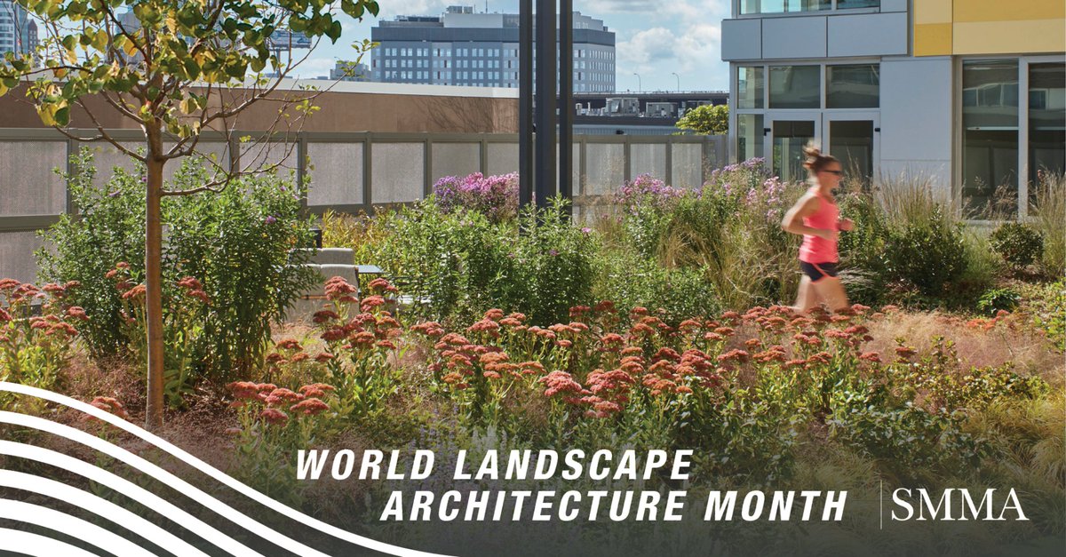 smma_design's tweet photo. April is World Landscape Architecture Month. Two of our Providence-based Landscape Architects share their perspectives on what it means to imagine a more captivating, yet functional world. https://t.co/GtzHDT5DAX
#WLAM2020 | #SMMA | #WeDesignPlaces https://t.co/oEsmZp4lut