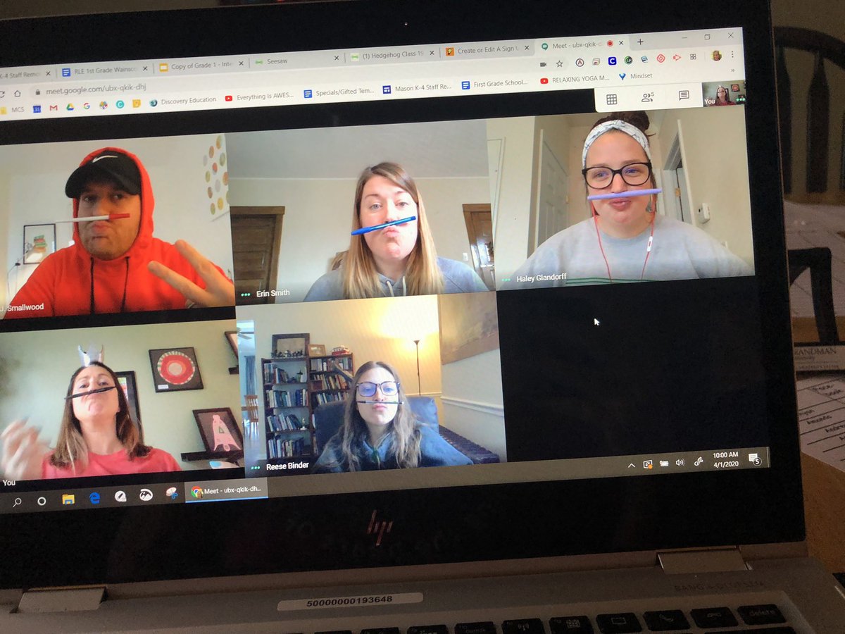 Collaboration at its finest!  Don’t worry we sanitized the pens! #masonmoment