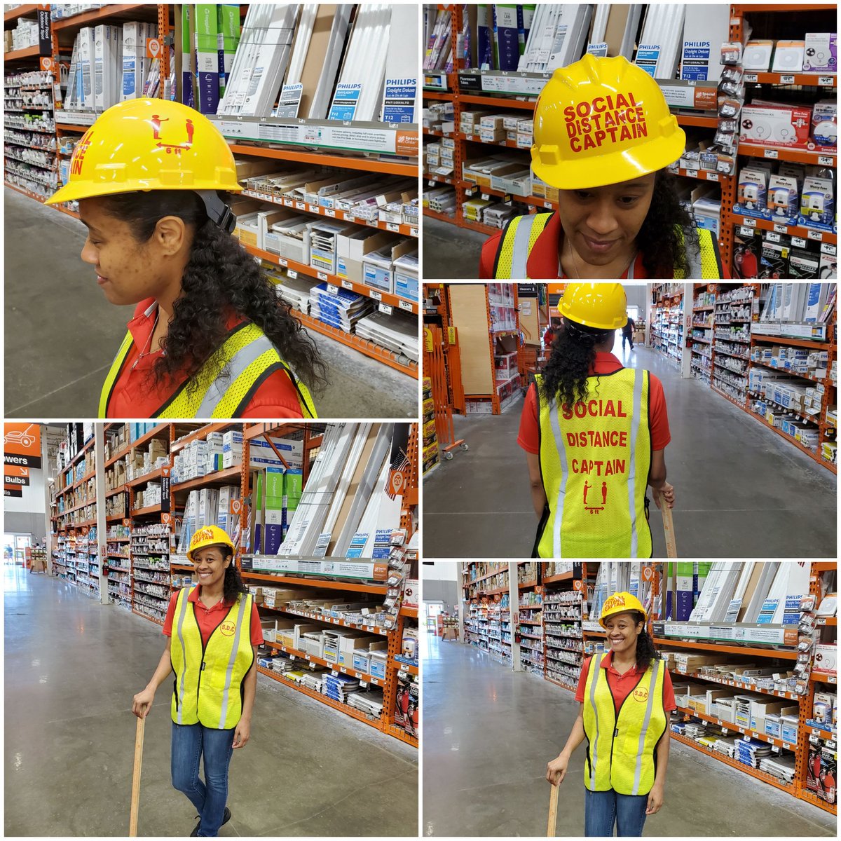 Awesome Job Nikki for your commitment in making sure our customers and associates are safe!!!