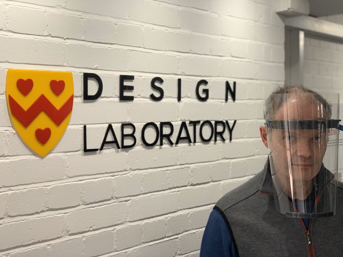 DLAB_ORATORY's tweet photo. Prototype one done, 8 more face masks on the way today. 30 by the weekend. #help #localnhs fight #COVIDー19 @ff3dprinters  @MonsterFilament https://t.co/6C9axxMz2d