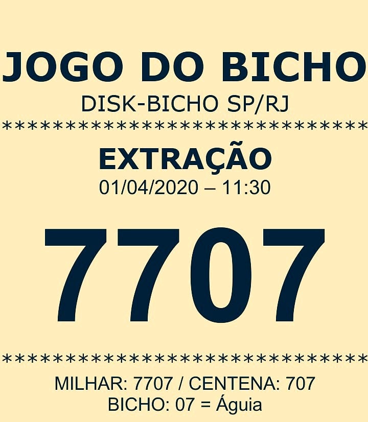 Jogo Do Bicho Sp-rj