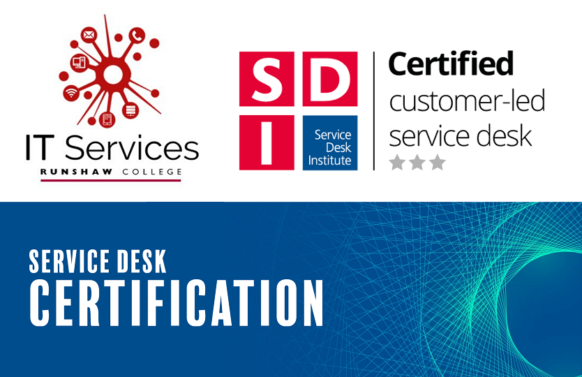 sdi_institute's tweet photo. 🏆Congratulations @RunshawSD for your brilliant #ServiceDeskCertification achievement! "Some awesome news from SDI, an amazing 3star Customer-led Certification at first Audit under the scrutiny of John Noctor we‘re immensely proud. Aiming at 4star next time!" - #reachforthestars https://t.co/0eu7S90Hmq