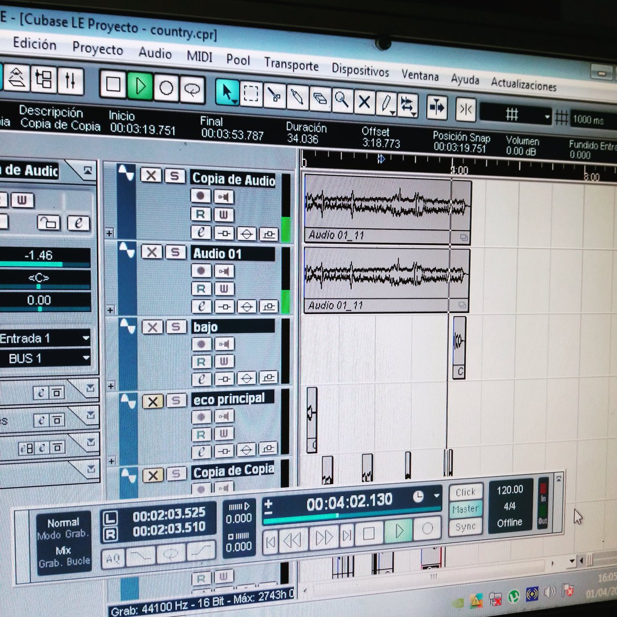 Preparando cosas y sin stop
#melodia
#NuevoDisco
#rock
#flamenco
#CountryHumans