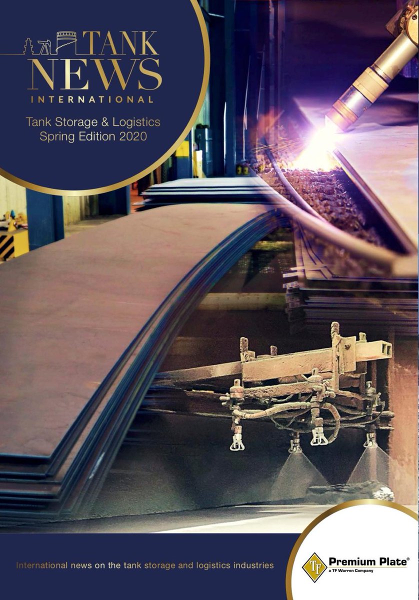 TFWarrenGroup's tweet photo. The @TankNewsInt Spring Edition is now available in print and digital format. Premium Plate is a carbon, alloy, HSLA and stainless plate supplier and processor. Click on the link below to view the two page spread on page 76 featuring Premium Plate. https://t.co/rUFr12xsYr https://t.co/qpJukuYiq4