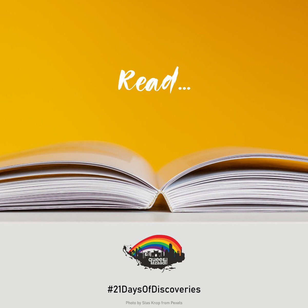 queer_azaadi's tweet photo. Read.....π
#QAM #21DaysofDiscoveries #Read #Books #21DaysofLockdown #MumbaiPride #MumbaiPride2020 https://t.co/h0TzopOia0