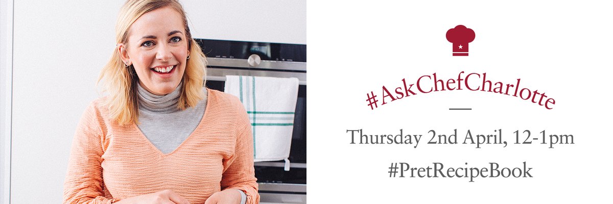 Want to dust off that old tin of chickpeas but aren’t sure what to do with it? Our Pret Chefs are here to help. Comment below to let us know what's in your cupboards and tune in tomorrow between 12-1pm as Charlotte will be sharing her top tips  #PretRecipeBook  #AskChefCharlotte