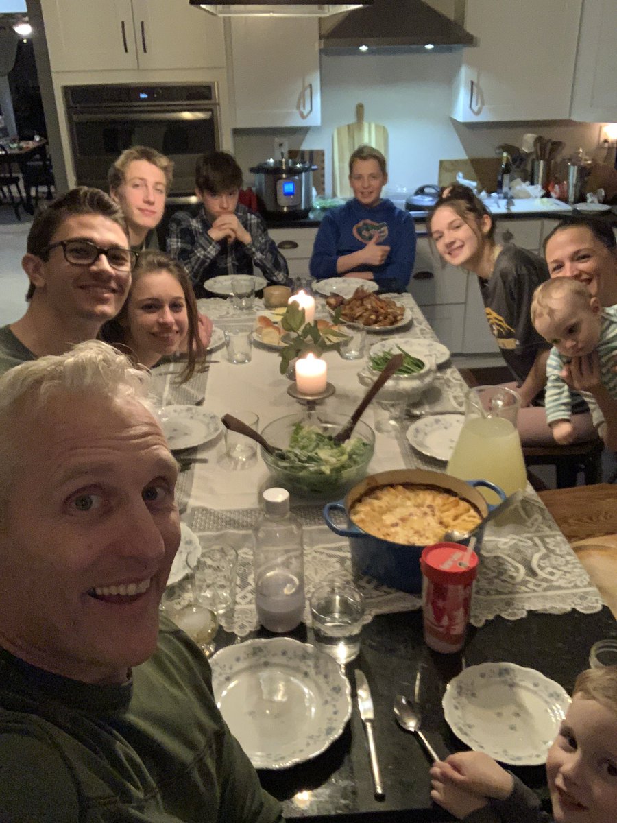 How to create a great week: sick kid (not COVID) ✅; family dog dies ✅; worked out too hard an tweaked back✅ stock market plummets ✅. Still - actually really do enjoy and love these people I’m stuck with...