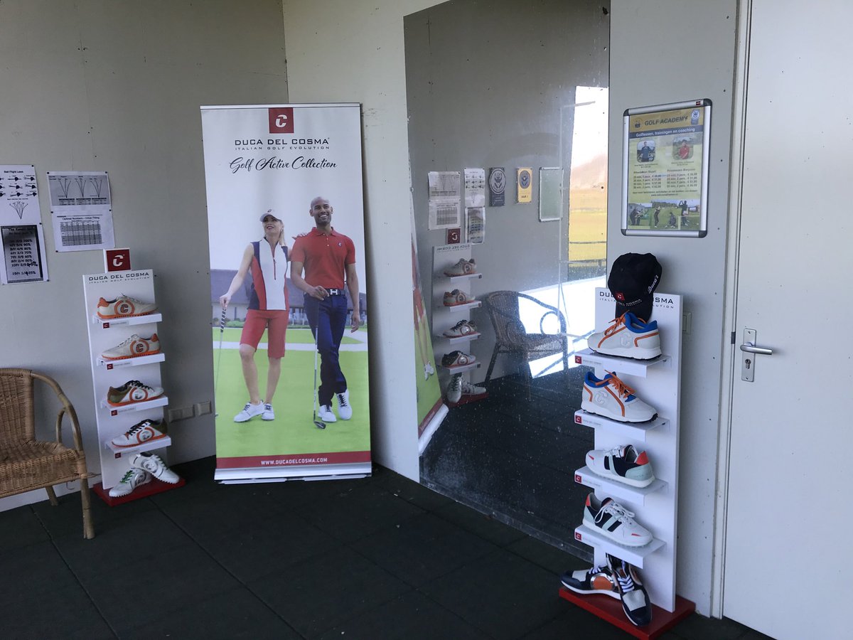 mathie72's tweet photo. New Duca del Cosma shoes for on and off the golf course #ducadelcosma https://t.co/3pzfhDgWsx
