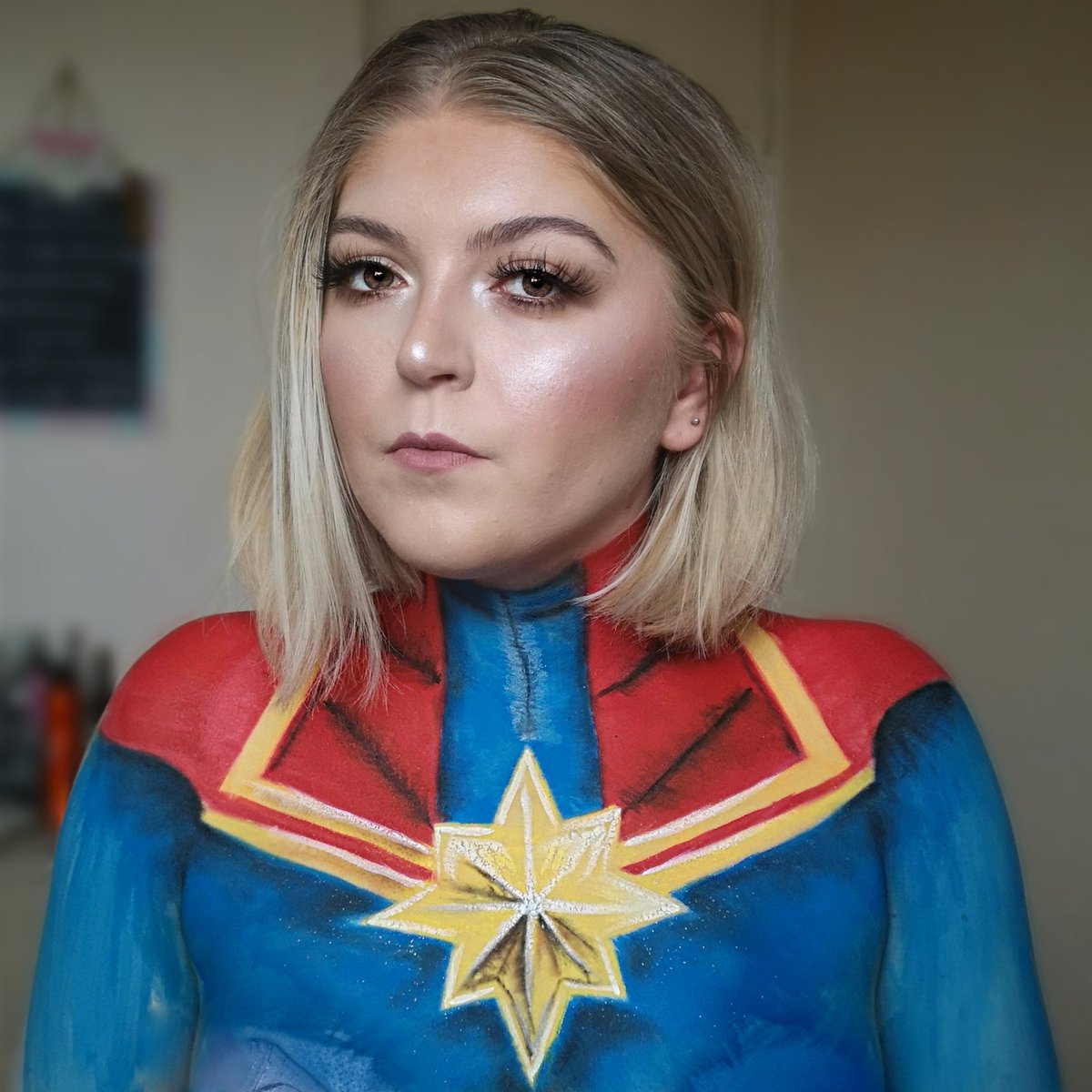 Captain Marvel 2019 vs. Captain Marvel 2020...
I think I improved? 🤔
#twittersawitfirst (and TikTok) #CaptainMarvel
#coronavirus #MARVEL