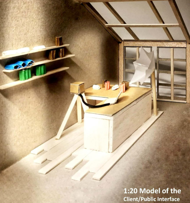 QUBarch's tweet image. More fantastic models by Stage 1 Architecture students @QUBarch @QUBelfast, who have been wonderfully resourceful and creative in their drawings and models #QuarantineLife #virtualdesignstudio #architecturemodels
