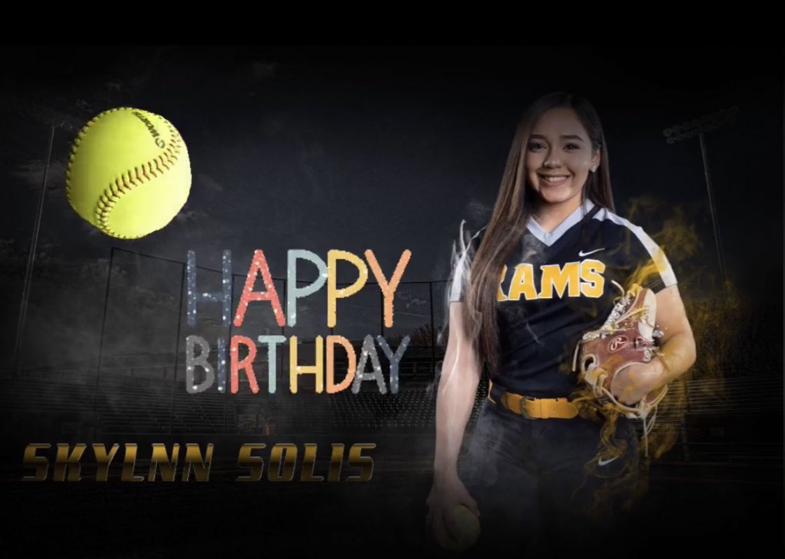 HTU_Softball's tweet photo. BIG BIRTHDAY shout out to this young lady!! Skylynn Solis I hope you have a great day today even with the unfortunate circumstances! Proud of all the hard work you have been putting in💪🏾 🎂May the Lord bless you with many more🙏🏽 #HTSOFTBALL💛 @skylynnn_ https://t.co/0PF8Z6fygq