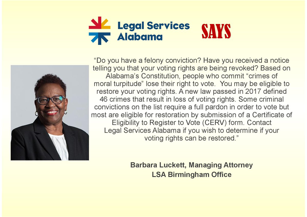 LSAlabama's tweet photo. #LSASays #LegalTidbits https://t.co/CLVVMs9gdR