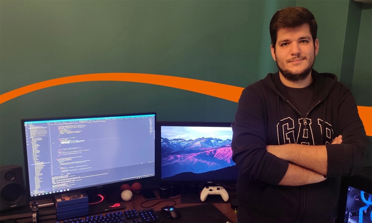 UpstreamGlobal's tweet photo. "At Upstream’s #GUI team we face exciting engineering challenges through state of the art technologies and teamwork.
Do you enjoy the idea? Check our Full-Stack Developer position (https://t.co/co8g3oTfNd) and #joinupstream” - Michael Almpertis, #SoftwareEngineer.
#hiring #wfh https://t.co/hzZAbQBKRO