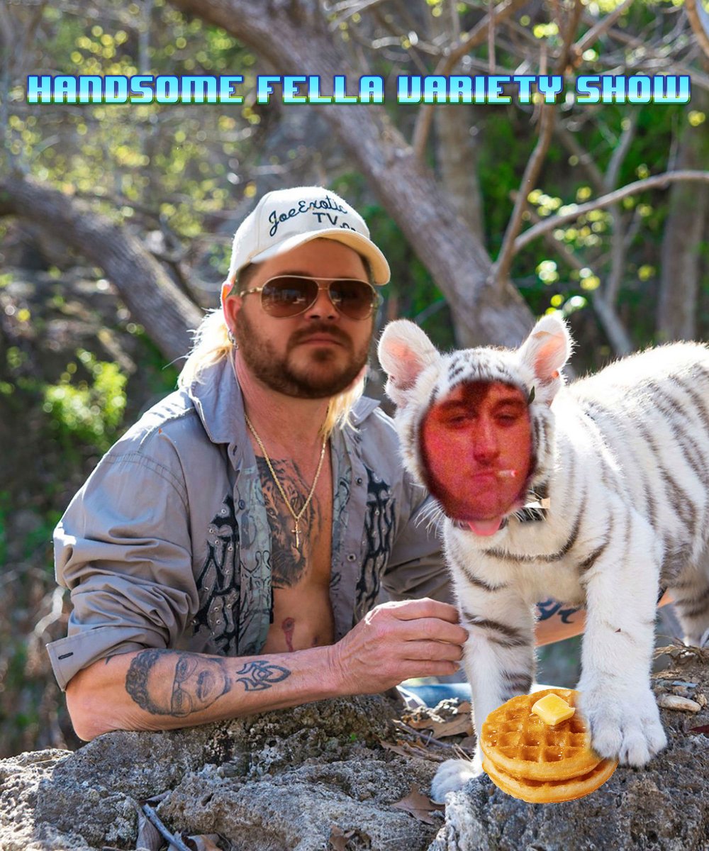 HFVarietyShow's tweet photo. This week we talked about our controversial @Eggo waffle eating contest as well as everyone's favorite @netflix documentary TIGER KING! https://t.co/AbiPaC4BVr https://t.co/pKjQpOZuI7