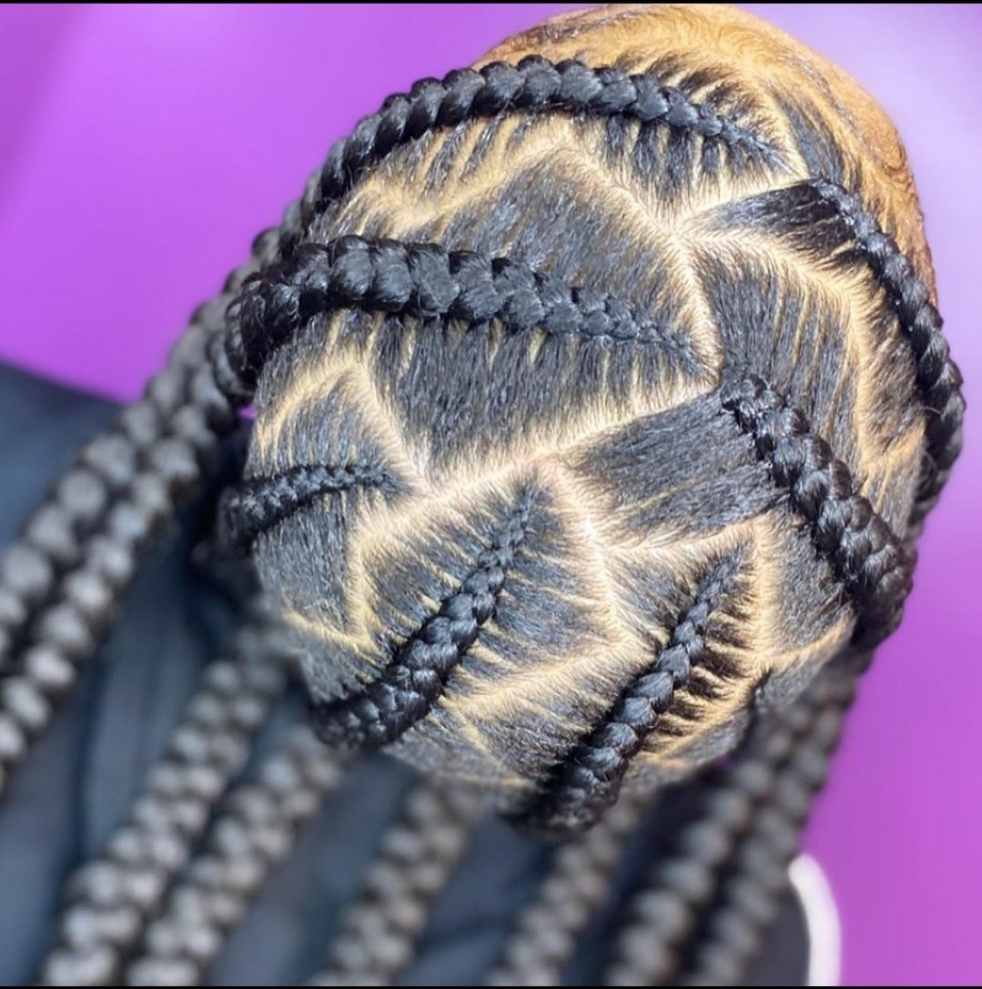 Touched by Tb on Twitter: "Drop an 💨 for Pop SMOKE if your feeling these  🥰 💜 stitched ✌🏾 perfection.... using my #touchedbytb_ PARTING COMB  #ezbraidhair #locngel #shinenjam #tropicalroots #clevelandbraider  #quarantine #stitchbraids #