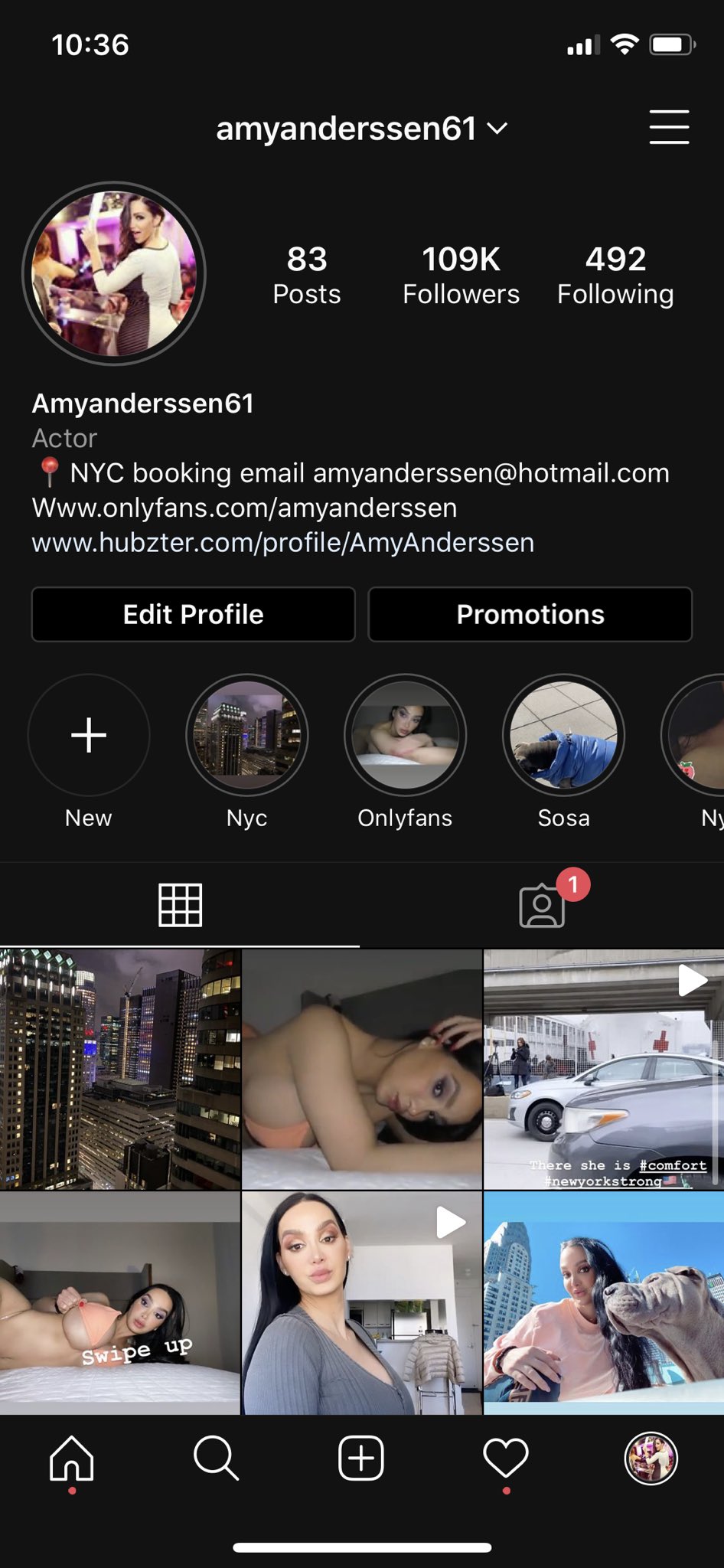 Amy Anderssen Instagram