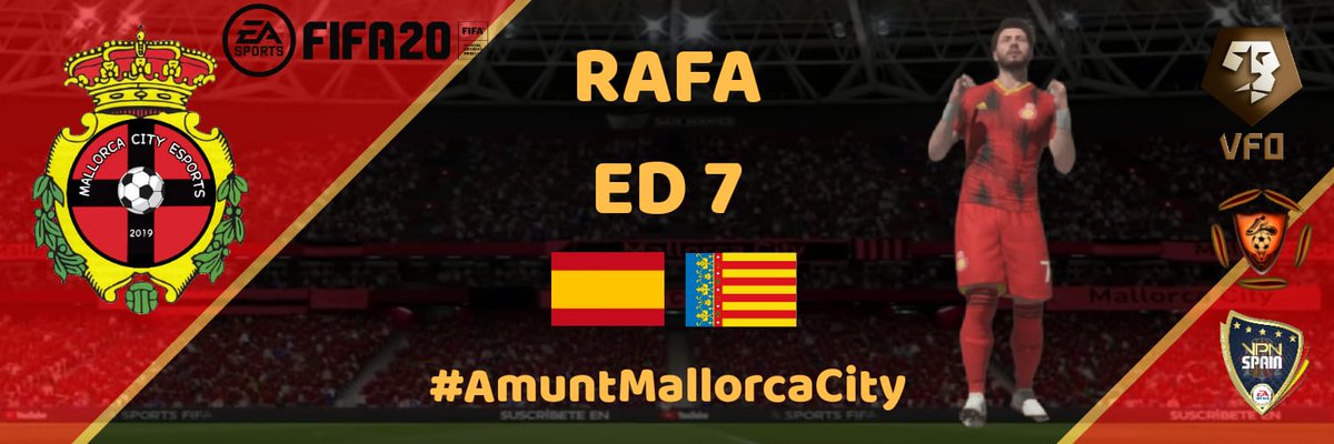 los_palmerales's tweet photo. ❗Renovaciones❗

Otra gran renovación en banda, Rafa.

Atacante con mucho gol y asistencia, jugador con tranquilidad, en los últimos metros siempre elige la mejor decisión.

Por muchos años más @RafytaD un placer contar contigo.

#JuntsSomMillors 
#AmuntMallorcaCity ❤🖤 https://t.co/k1tHWGUmks