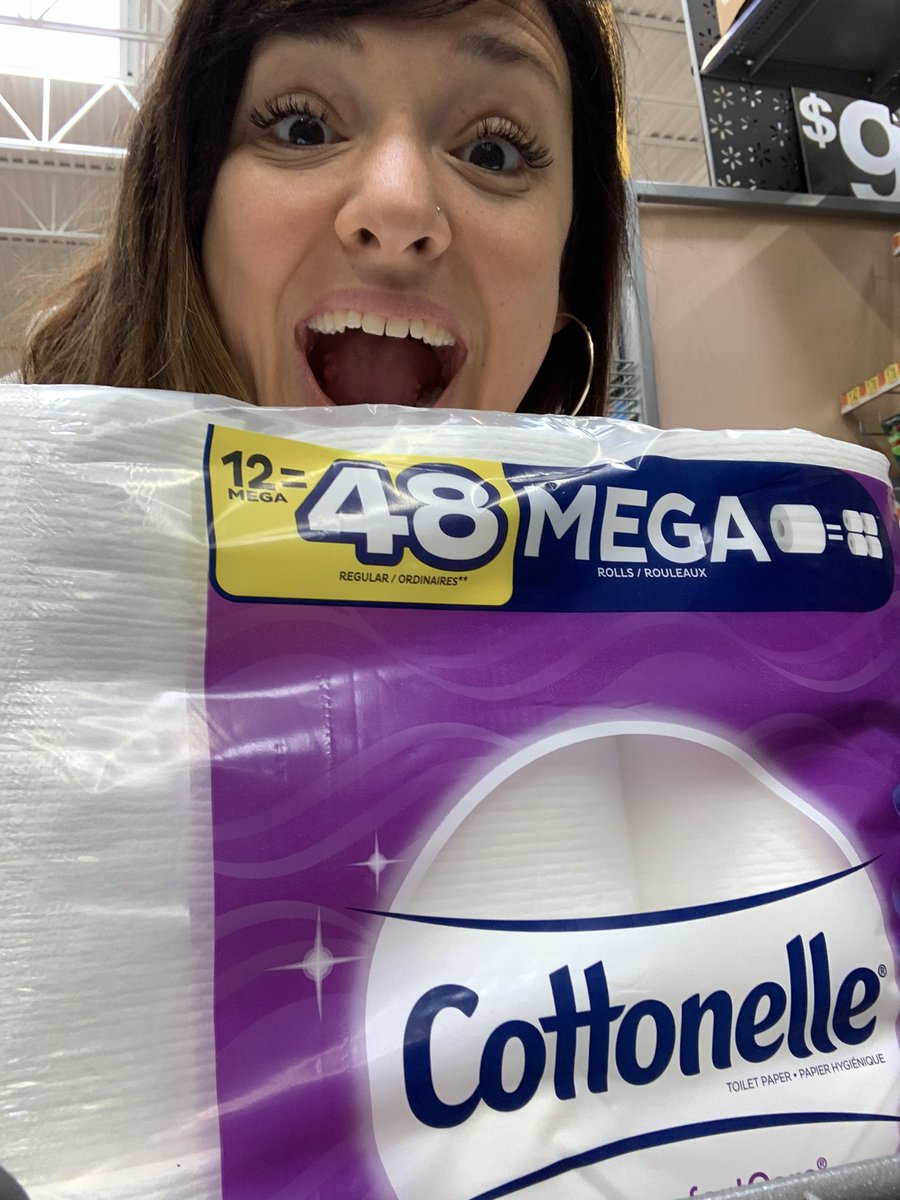#NeverHaveIEver been this happy to find #toiletpaper. #CoronavirusUSA