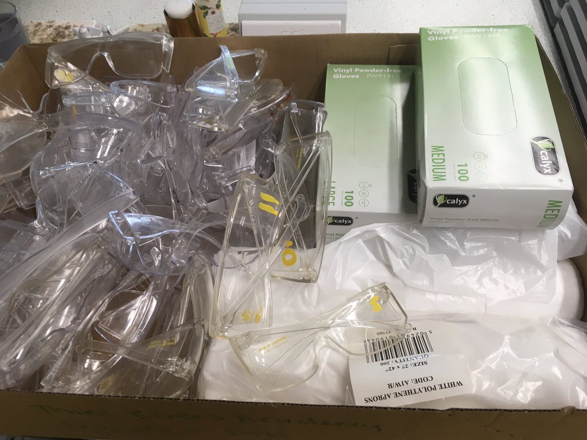 We are pleased to donate PPE (Personal Protective Equipment) to the NHS #StayHomeSaveLives