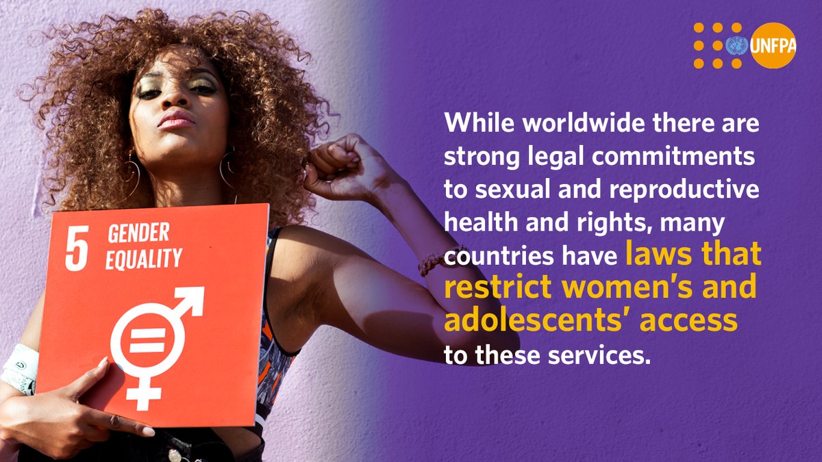 UnivAccessProj's tweet photo. 1 in 10 women are not able to make their own choices about using #contraception.

New #SDG Data shows that we urgently need to step up efforts to support women’s rights and empowerment for #SRHR: https://t.co/aXVRbEQTnY @UNFPA https://t.co/zjpsTwnu2S