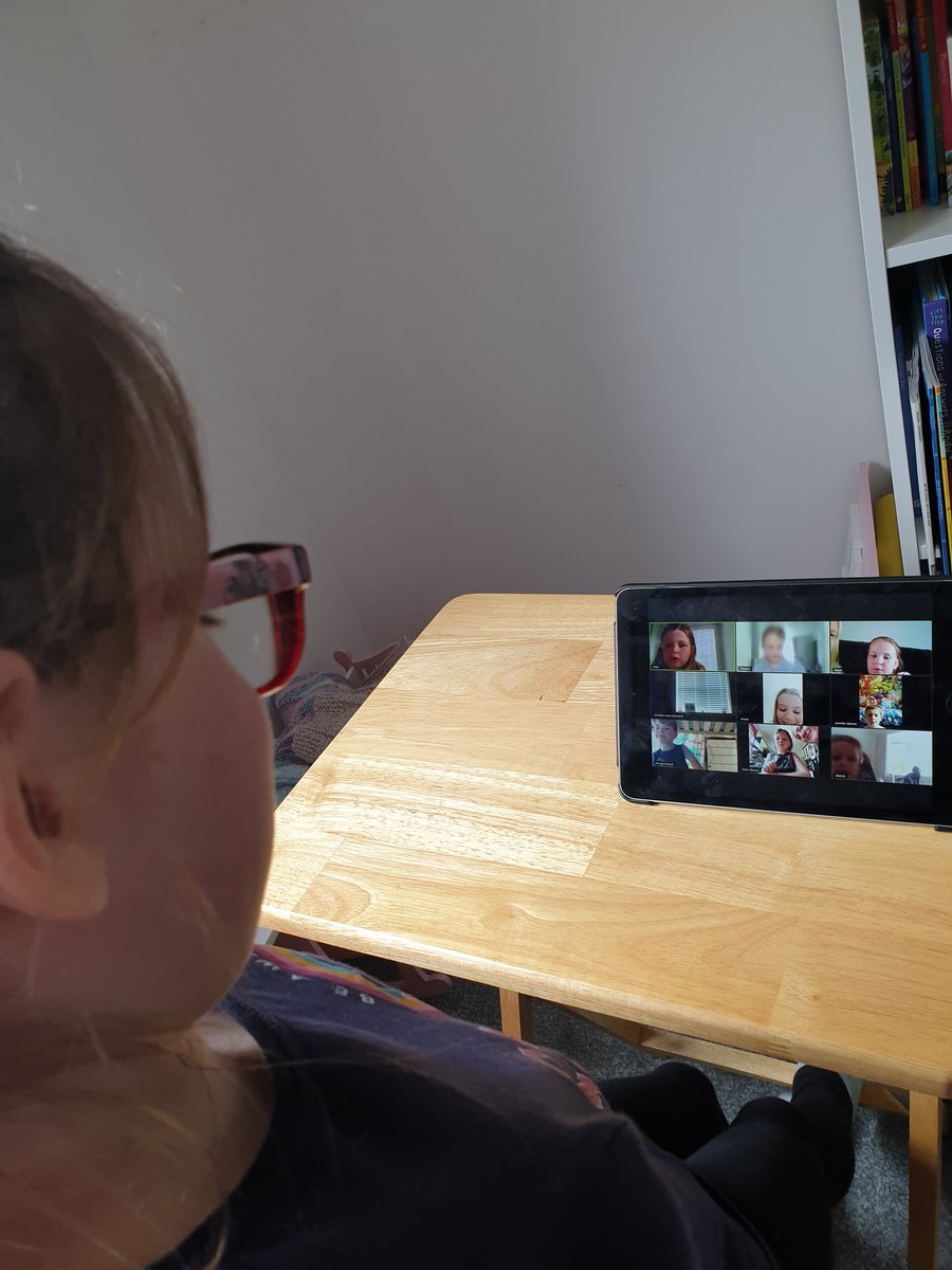 BeckyMc10's tweet photo. Today, Isla has exercised with Joe Wicks, competed in TT Rock Stars, done the week 2 booklet and had lots of giggles with her school friends. We have kept up 'telling the time' and now its time to build a den  #year2homelearning @MrsKissack @EwinsMrs @Natalie90446914 @MrCarver2 https://t.co/hMve4MWvLu