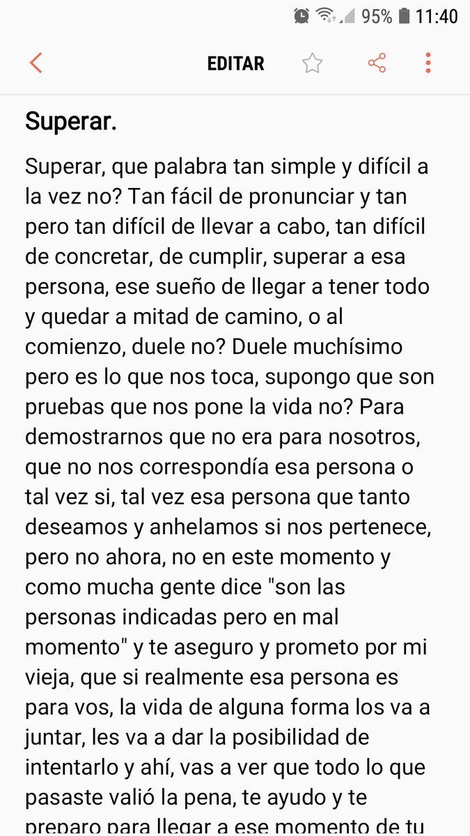 CamiMz2's tweet photo. Superar, solo eso, eran 7:40 de la mañana y me pinto escribir. https://t.co/8HUzdgaBIP