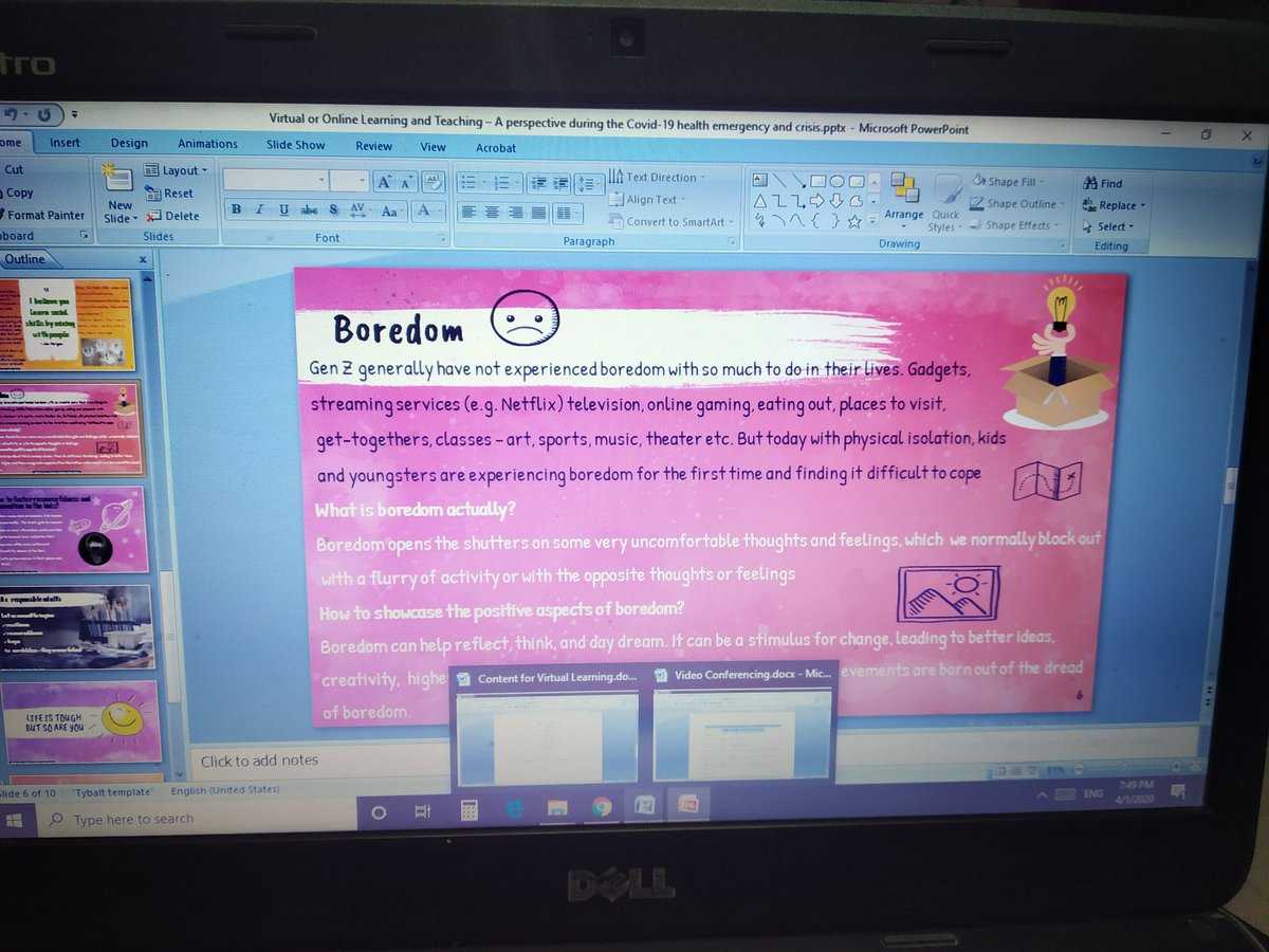 DilSeAlways's tweet photo. First time for me😄 #OnlineSession for Pre-primary teachers of #PremiaAcademy #Hyderabad #Attapur Topic- Virtual or Online Learning and Teaching- A perspective during the Covid-19 health emergency and crisis #LearningResourceCenter https://t.co/6vOspZSNb0