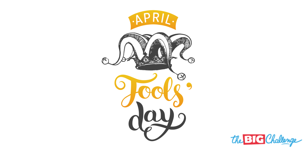 "It's #AprilFoolsDay! Have you played a practial joke or a hoax on someone, yet?

By the way, in 2020, all winners of #TheBigChallenge will receive a portion of fish and chips instead of a prize! 

- April fools!!"