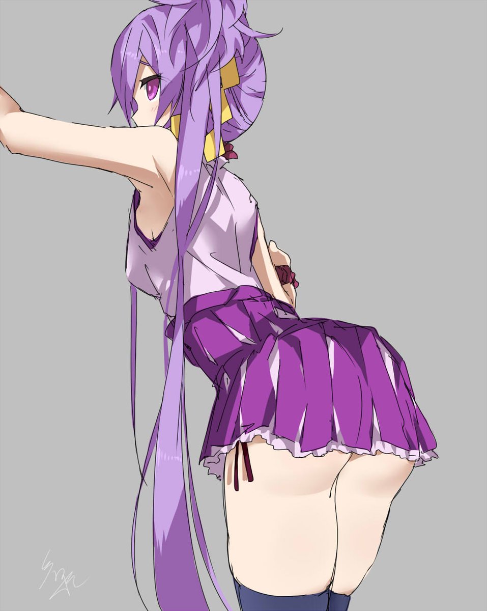 ツクヨミ廻ちゃん モンスト 黒影のイラスト