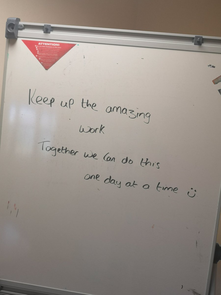 We have a wobble room for all staff at the Bennion centre this is in place and Is already being used its meeting room 1 at the Bennion reception please all staff take some time for your own wellbeing together we can do this one day at a time 😊 <a href="/LPTnhs/">Leicestershire Partnership NHS Trust</a> <a href="/lynwilliams10/">Dr Lyn Williams DBA MScOD, RMN, Q member</a>
