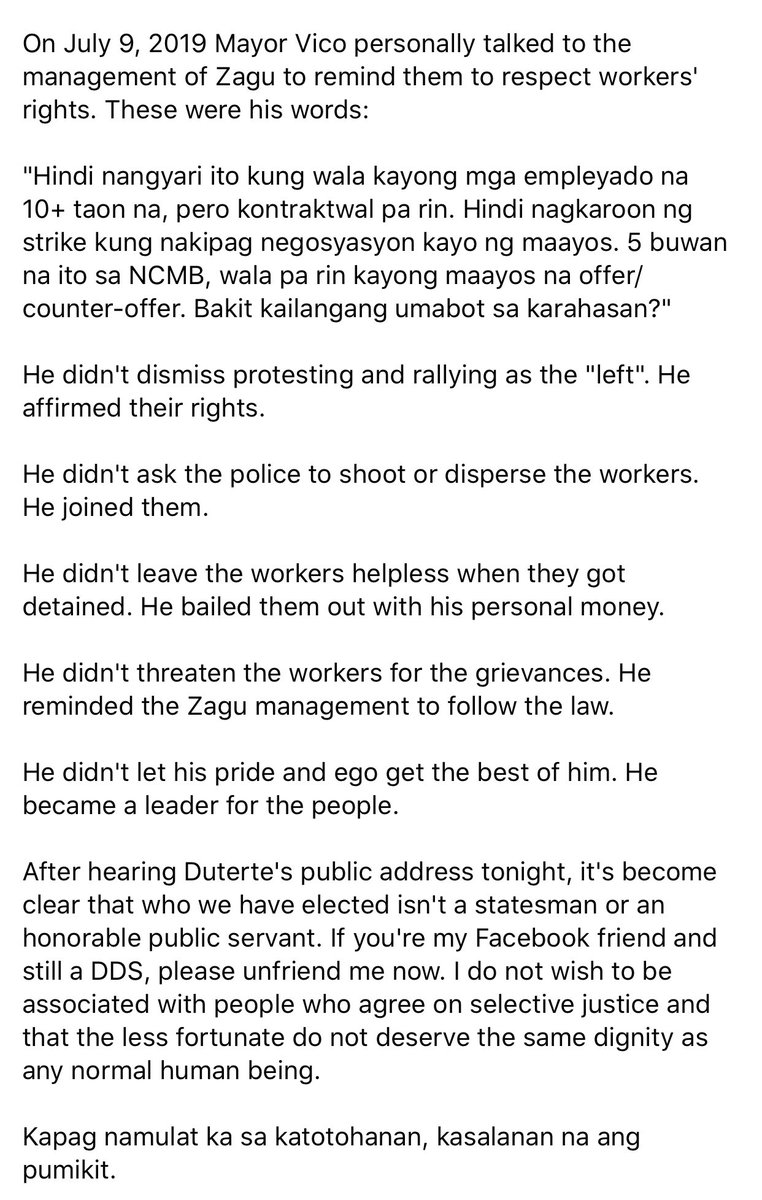 thegrandpianist's tweet photo. A public reminder of what a TRUE PUBLIC SERVANT looks like:

“Kapag namulat ka sa katotohanan, kasalanan na ang pumikit.” https://t.co/3Gd1mDoiRU
