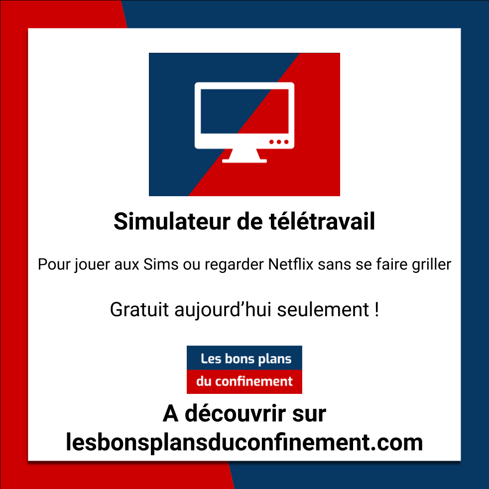 Les bons plans du confinement tweet media