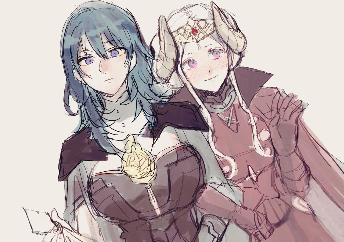 ベレト ,ベレス ,エーデルガルト=フォン=フレスベルグ 「謁見
#rakitarouの1日1絵
(106) 」|雪柳ラキ💯🦂のイラスト