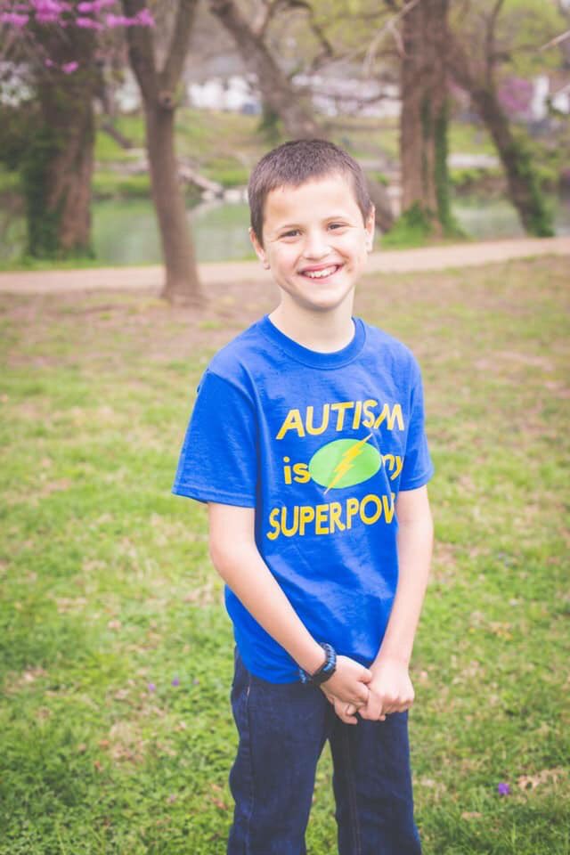 FlatCaleb's tweet photo. Tomorrow is World Autism Awareness day. Wear blue in honor of Caleb and all the other people with autism. If you send us photos so Caleb can see them. Thank you. 💙👮🏻‍♂️🚔🚓 https://t.co/ylTLO4DtSn