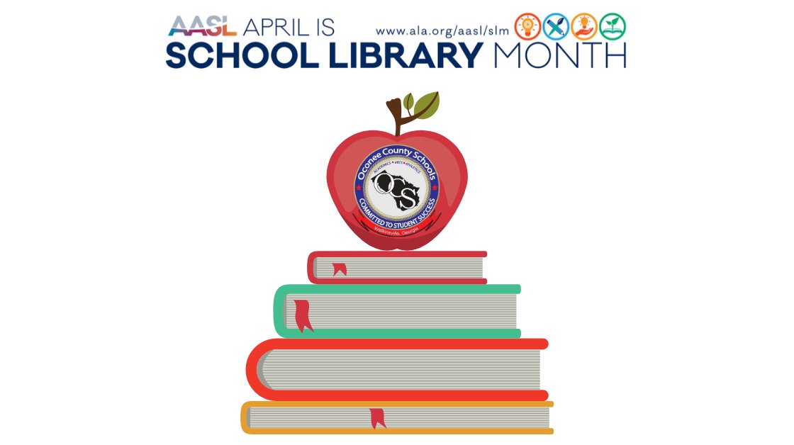 OconeeCoSchools's tweet photo. It's School Library Month! Media specialists are busy during this school closure offering digital citizenship &amp; internet safety resources, providing research activities, offering read-a-louds &amp; ebook access, curating research offerings &amp; much more. We appreciate them so much!📖📚 https://t.co/BKP6DYIGsn