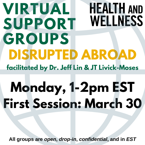 BabsonWellness's tweet photo. Babson Wellness is offering many virtual support groups. contact wellness@babson.edu for more info! https://t.co/N1D2xGEy46