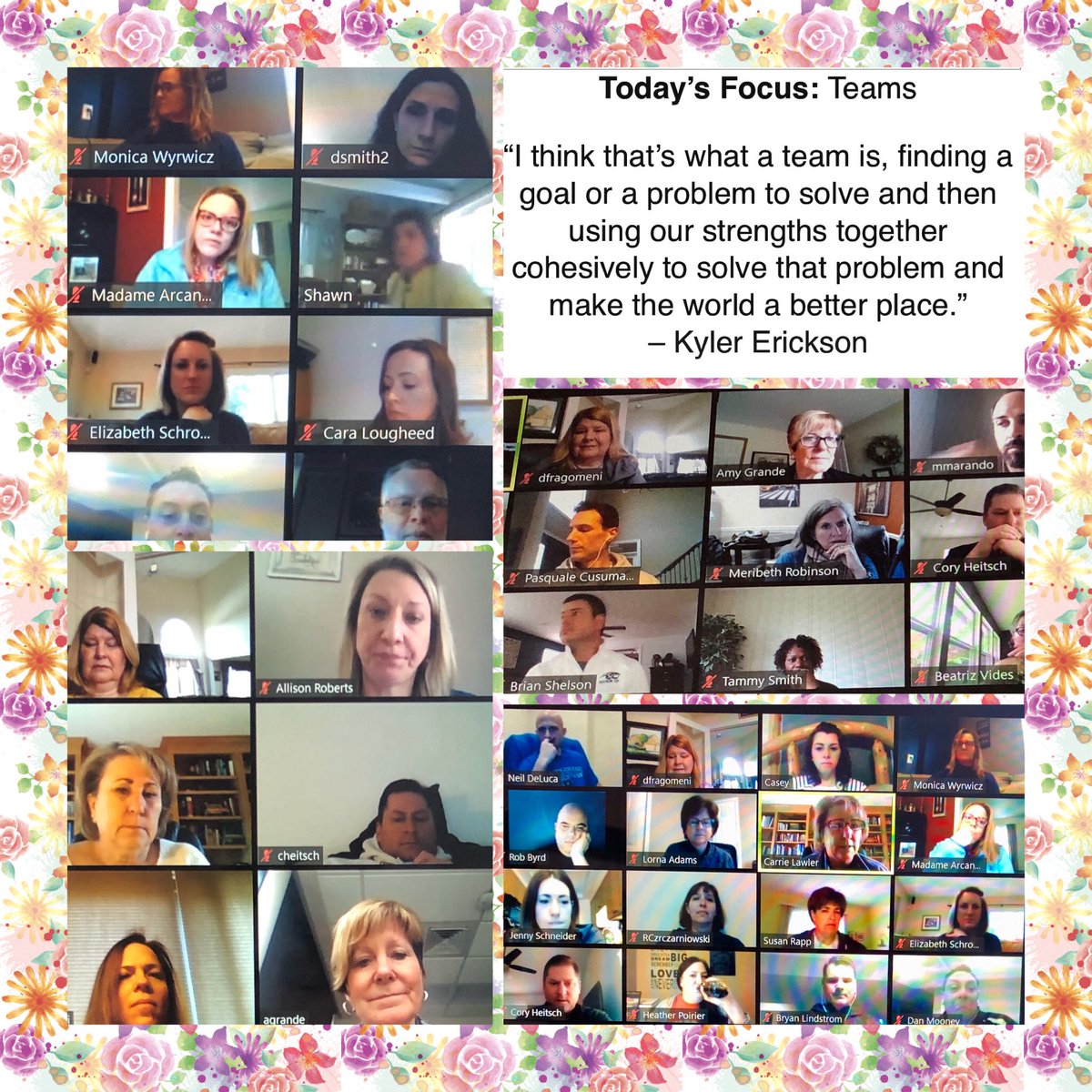 DebiFragomeni's tweet photo. 🌸Every Child, Every Opportunity, Every Time🌸My gratitude to Every Team throughout the nation extending hope &amp; inspiration to all children during these uncertain moments . A shining light on all educators compelling why . #SEL#YouMatter#CountOnMe #StayAtHomeAndStaySafe 🌸🌺 https://t.co/cWYxSsj5cA