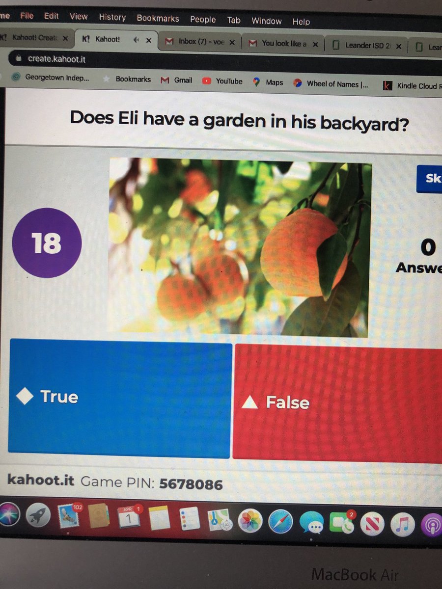 Voeller5thgrade's tweet photo. Getting ready for third grade hangout. We are going to play a Kahoot from all the good things they have been telling me!#goodthingsgisd ⁦@CooperCougs⁩ #misstgemsomuch https://t.co/mB5X2cdPRs
