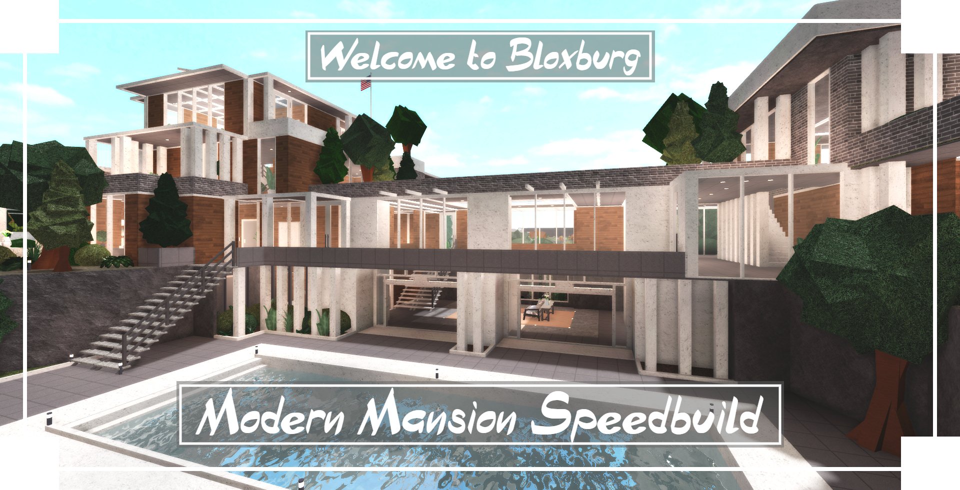 Jo On Twitter New Video Link Below Modern Mansion Speedbuild Https T Co Hb6irim6om Aaaa Please Watch So Hard To Finish Hope You Like It Feels Good To Relax Now - roblox bloxburg mansion speed build