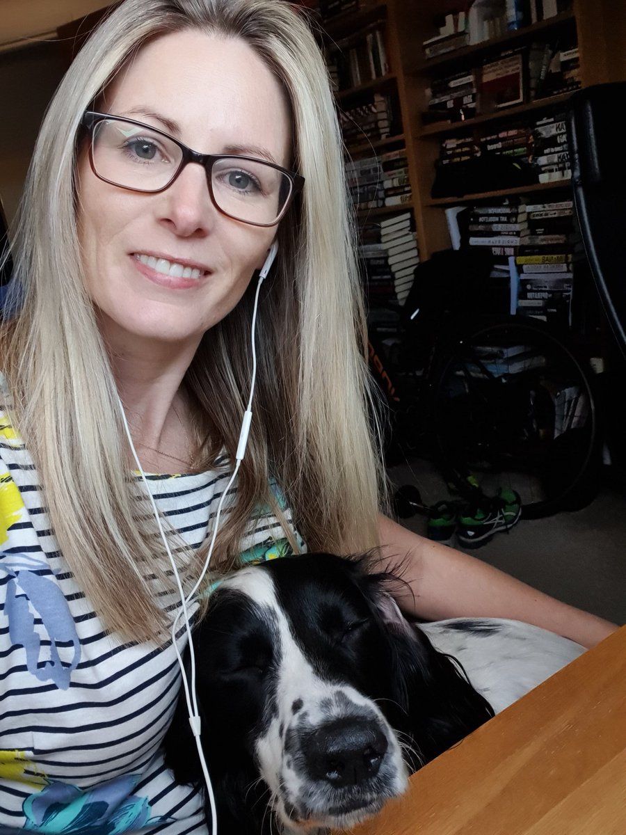 Keeping the #communityrail cogs turning while working from home. Not sure Dexter found the call as interesting @weareEMR #emrpotm #StayHomeSaveLives
