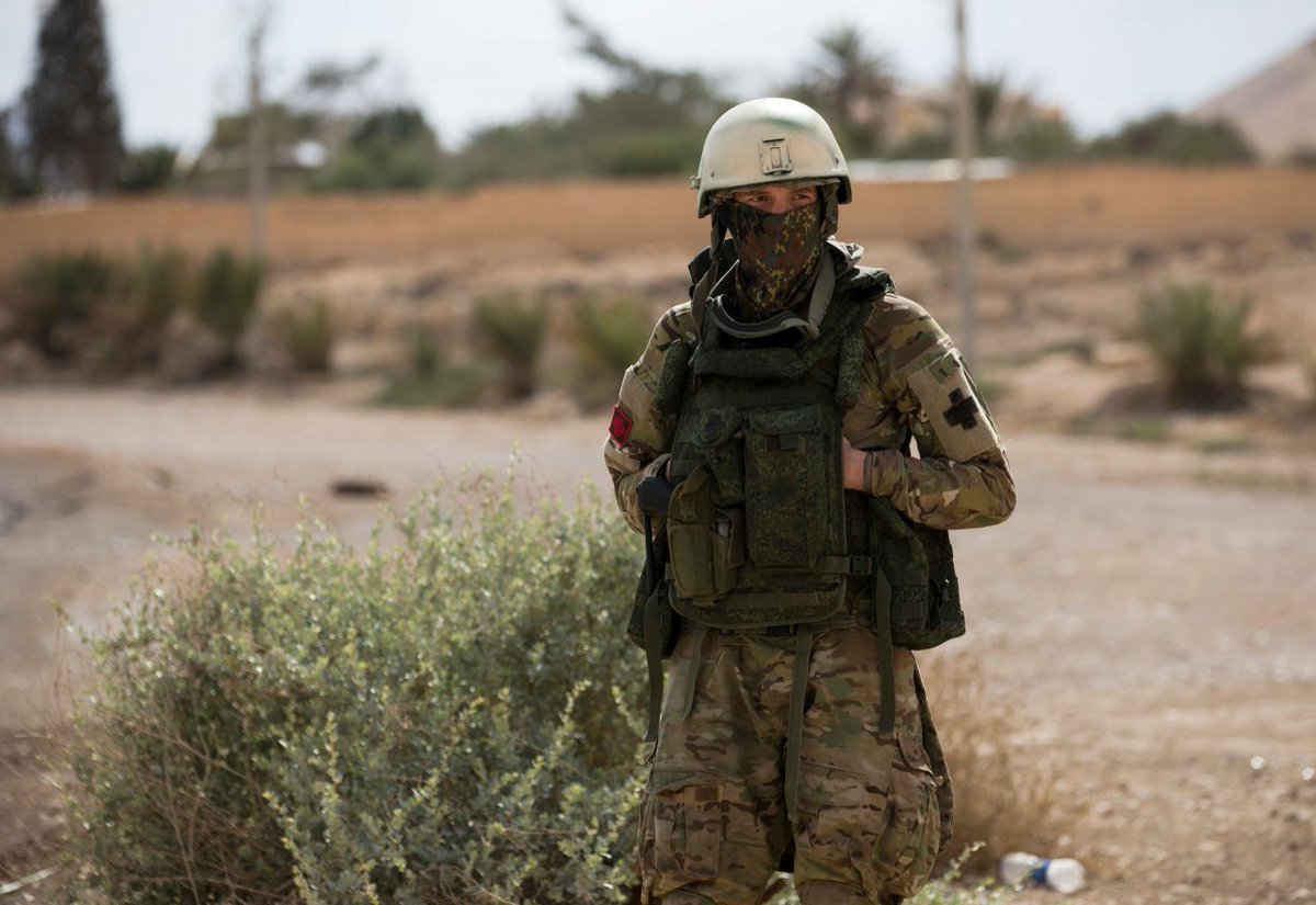 Reportedly photos of servicemen from the VDV’s 45th Spetsnaz Brigade in Syria (mostly from 2016-2017). 51/ https://t.me/ok_spn/5066 