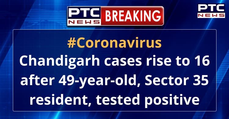 ptcnews's tweet photo. #Chandigarh cases rise to 16 after 49-year-old, a #Sector35 resident, tested positive for #coronavirus.
#CoronavirusChandigarh #CoronaruvisOutbreak #CoronavirusIndia #ChandigarhPandemic #COVID19 https://t.co/e3RLc19SWY