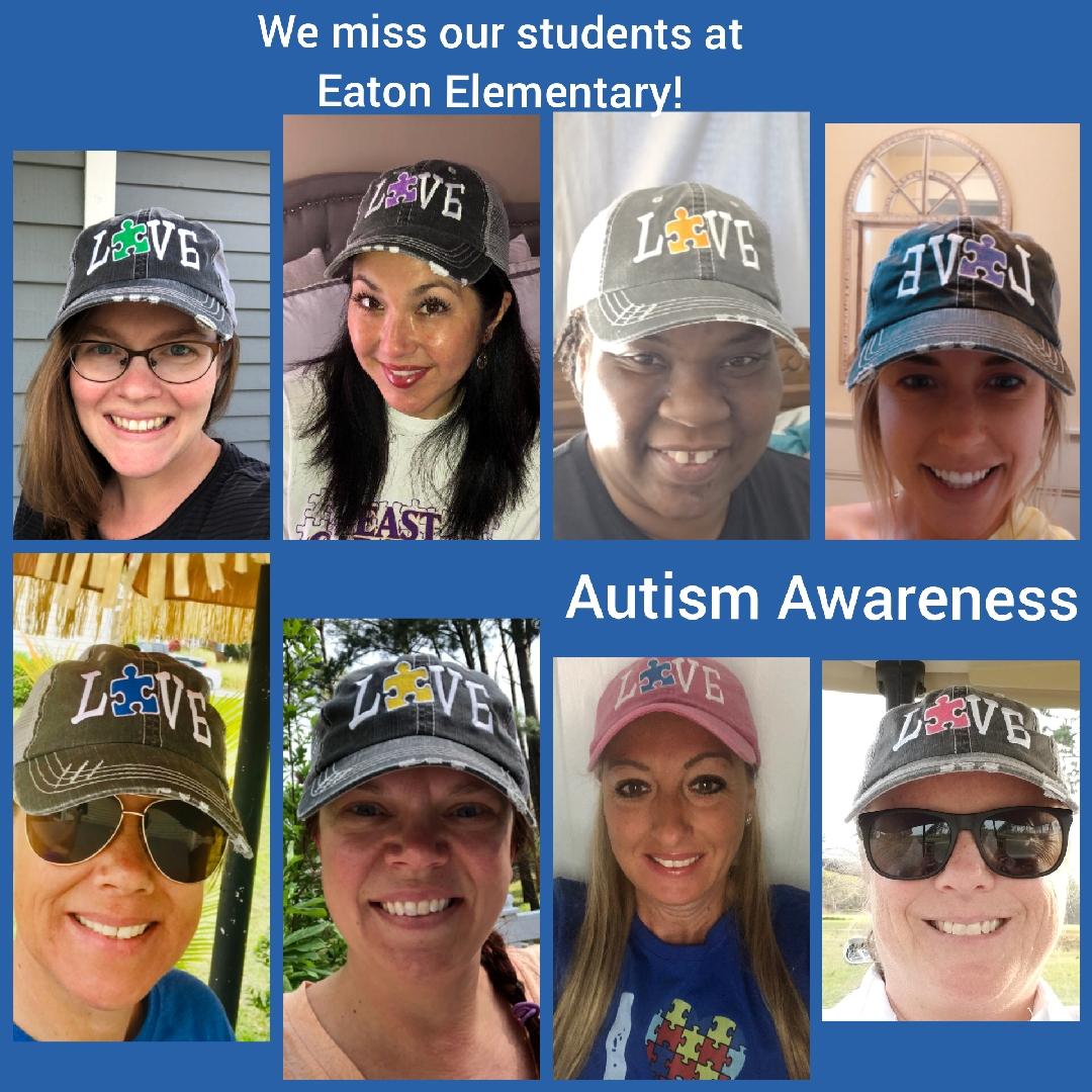 ellefson881's tweet photo. Together we can make a better world for those with autism. April is Autism Awareness Month. @EatonElemSchool https://t.co/L2lWI9EfhJ