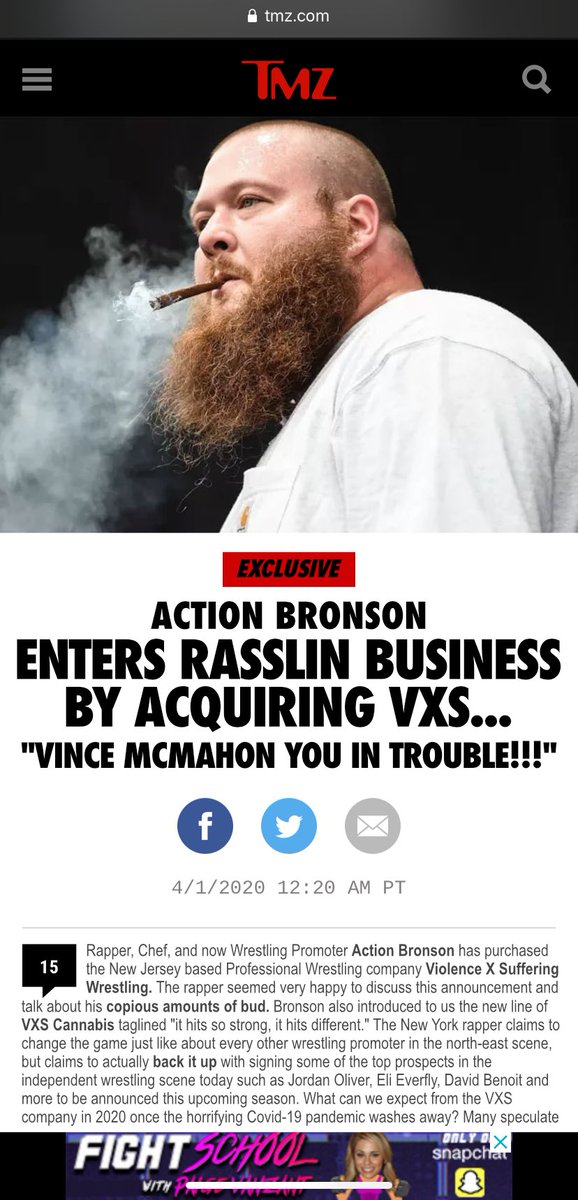 Welcome... @ActionBronson 😎 #VxS2020