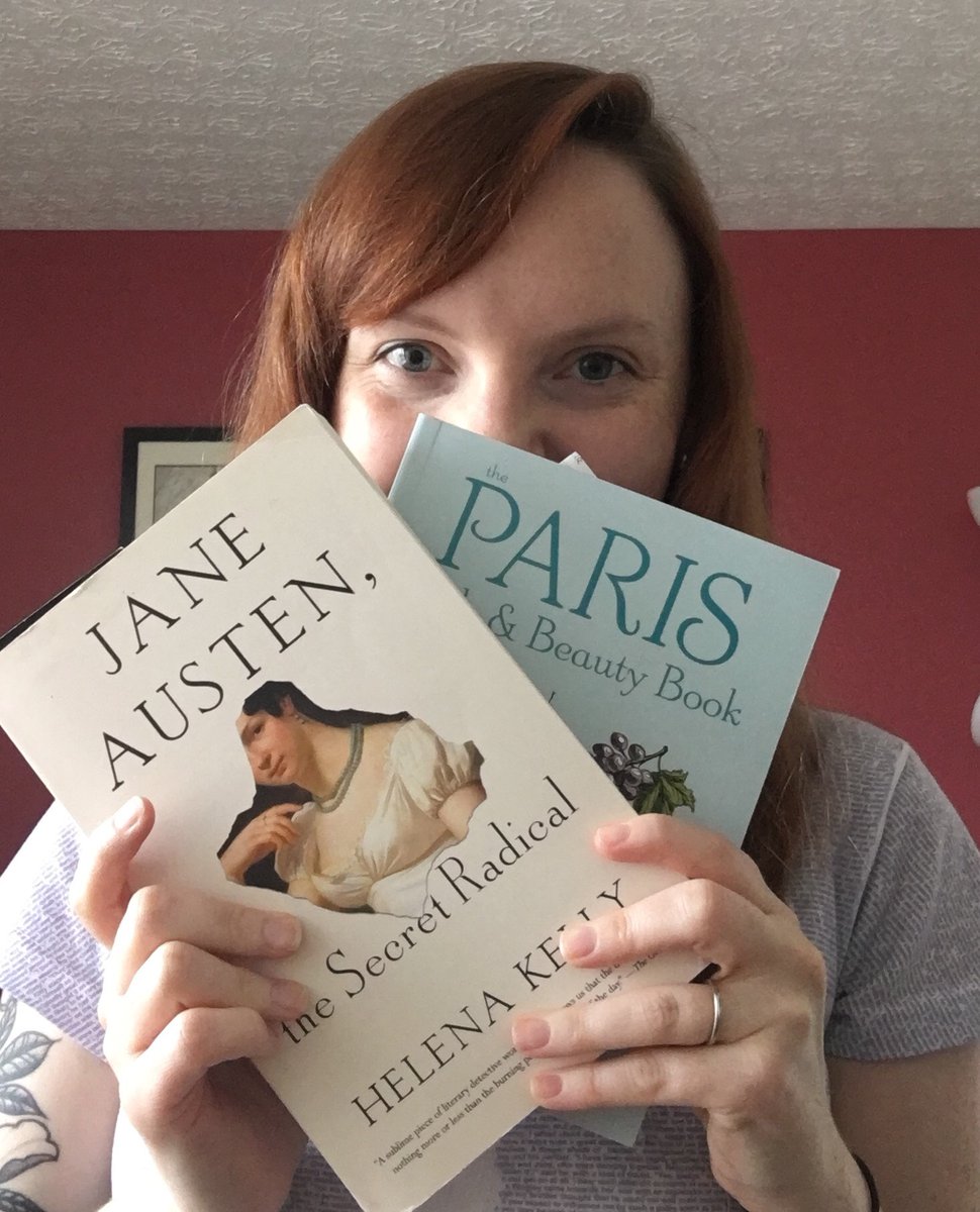 Mme_M00re's tweet photo. It'll suprise no one what I'm reading right now. #whatchareadingwednesday #gjpsBetterTogether #janeausten #paris #nonfiction https://t.co/sEb9vRsKu9