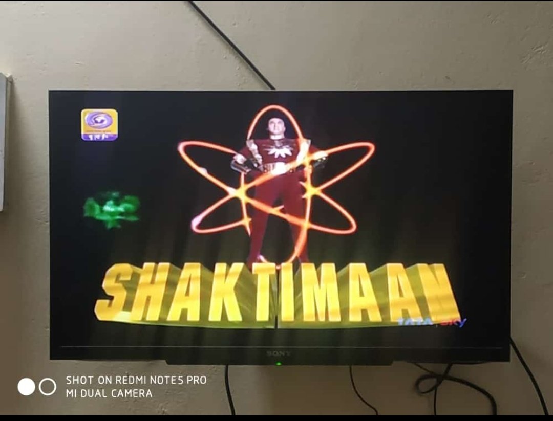VaibhavKinkar2's tweet photo. बचपन का हीरो ❤️❤️🌼। शक्ति शक्ति शक्तिमान। #Shaktiman  #DDNational #Ramayan https://t.co/ERHbTHfaoO