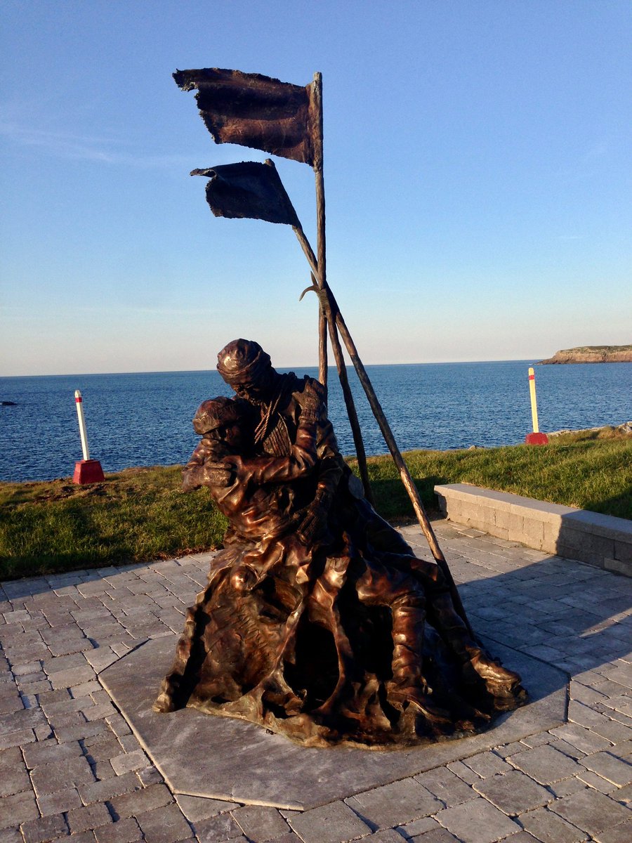 BrendanPaddick's tweet photo. In these tough #coronavirus days, let's not forget the 166 brave sealers on the SS Newfoundland &amp; SS Stephano; 78 perished 106 yrs ago today. In their honour &amp; of all those who have lost their lives at sea, try to visit the 
@SealersMemorial in @TownofElliston once it is safe. https://t.co/D7BixsqGMw