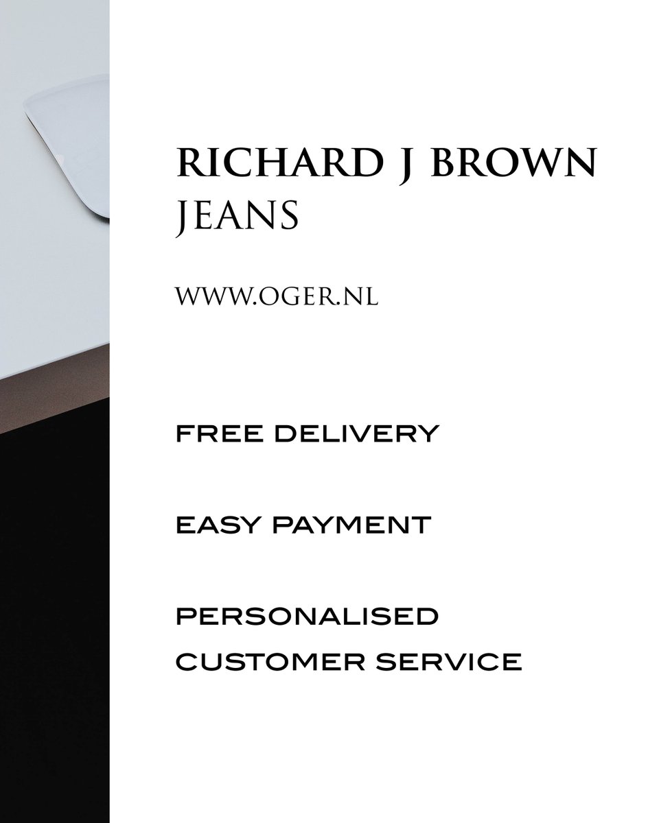 Start your day at the home office in Richard J Brown's 'Tokyo' Jeans, and finish the day in it in your home cinema. This jeans offers extremely high comfort with a luxurious finish. Explore the Tokyo in different colors and washings at bddy.me/2URhdhI.