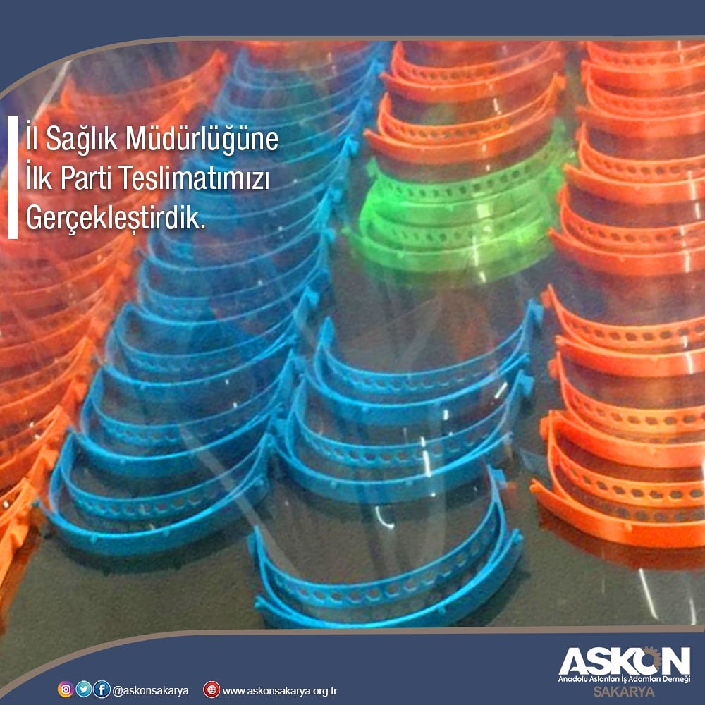 Genel Başkanımız <a href="/orhanaydin/">Orhan AYDIN</a> 'ın başlattığı Sağlık Çalışanlarına bedelsiz asetatlı maske dağıtımı için ASKON Sakarya olarak üyelerimizin gayreti ve özverili çalışmasıyla maskelerin  ilk partisini Sağlık Yetkililerine  teslim ettik.<a href="/EngnTmbz/">Engin Tumbaz</a> <a href="/safaekmekcioglu/">Safa EKMEKÇİOĞLU</a> <a href="/ASKON/">ASKON 🇹🇷</a> <a href="/orhanaydin/">Orhan AYDIN</a>
