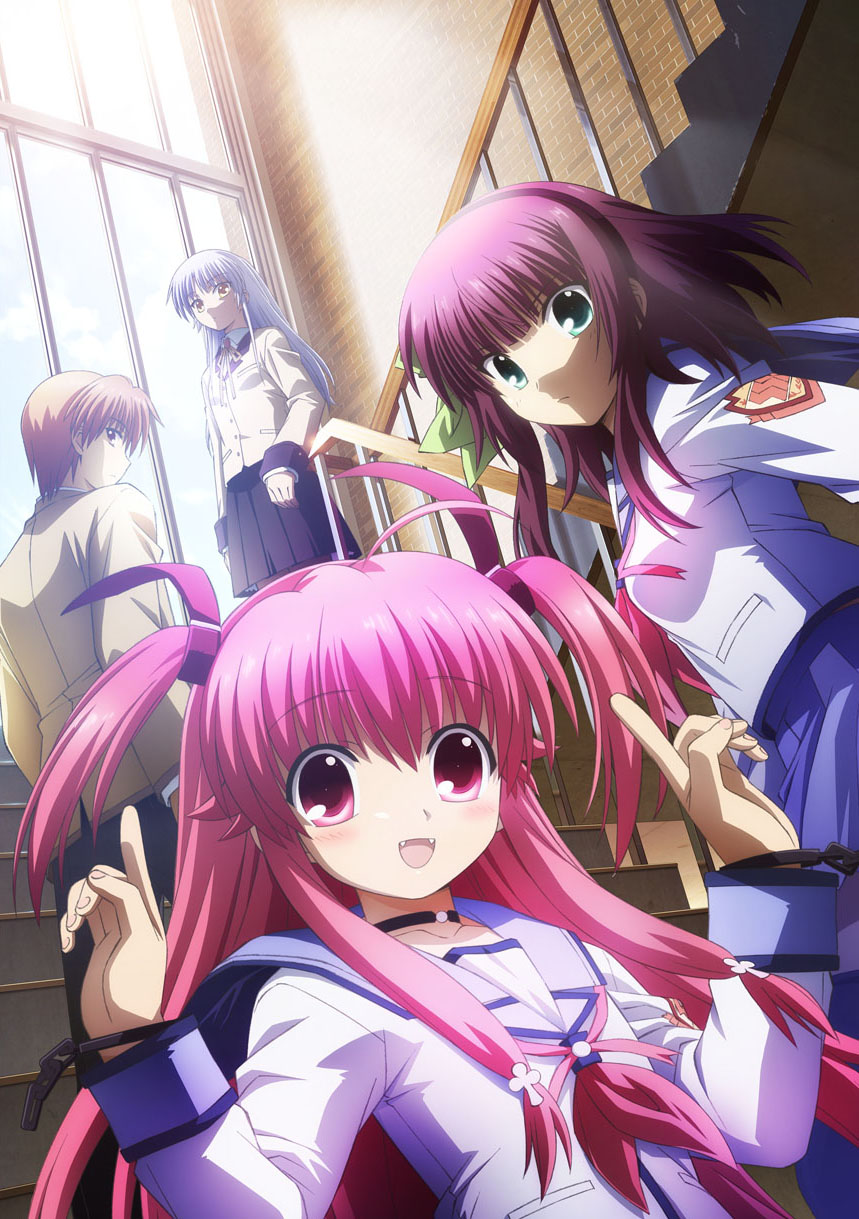 Angel Beats!/Charlotte B2タペストリー 立華かなで&友利奈緒